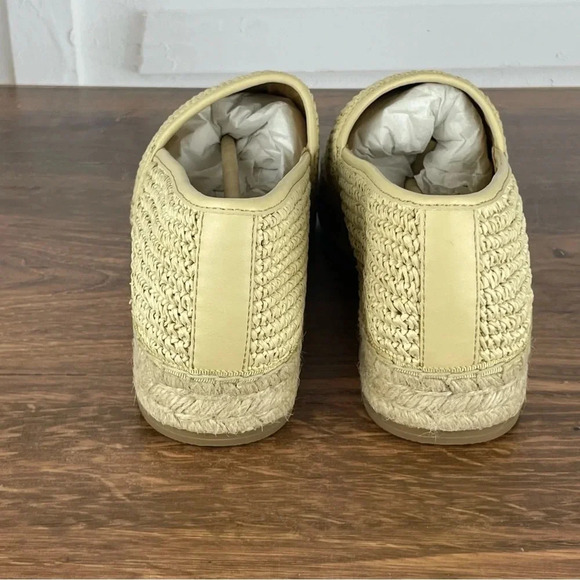 NEW J. Crew Woven Natural Raffia Espadrille Flats size 11‎ ivory $118 - Picture 5 of 10